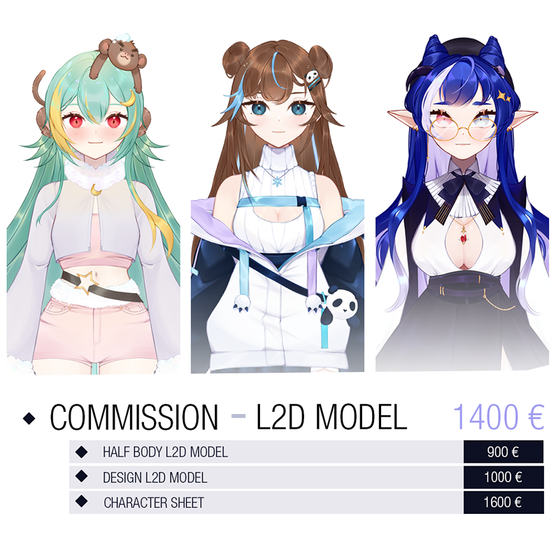 L2D Model commission informations